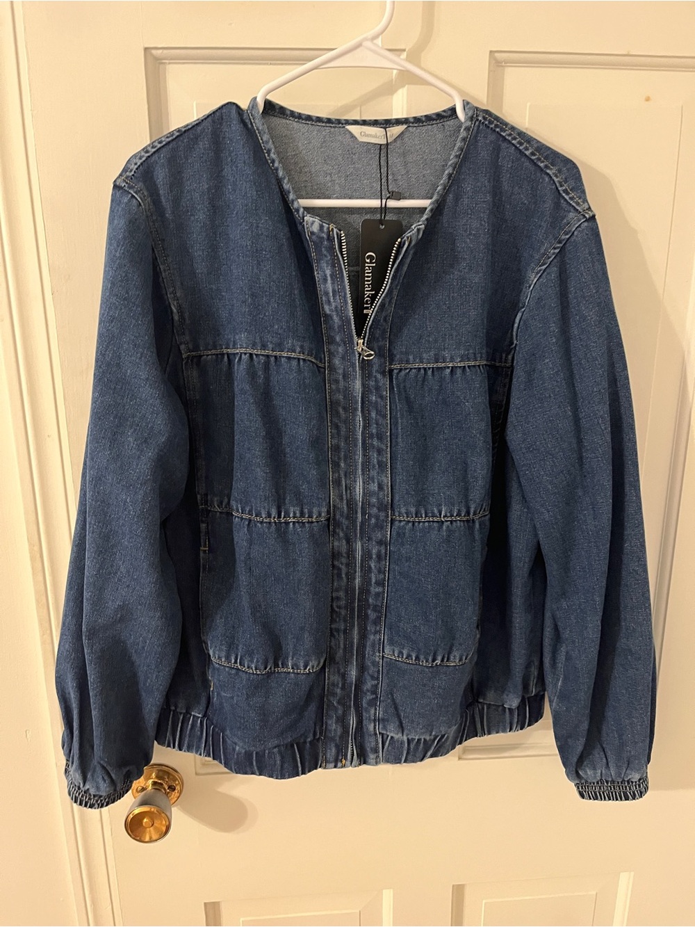 Denim Bomber Jacket